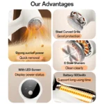 Yesido EC19 Electric Fabric Shaver – 3-Speed Lint Remover for Clothes