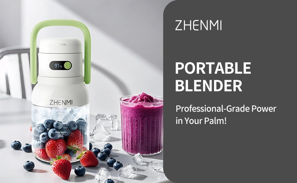 Zhenmi ZMGZ-J15 Portable Juicer 500ml USB-C Smoothie Blender