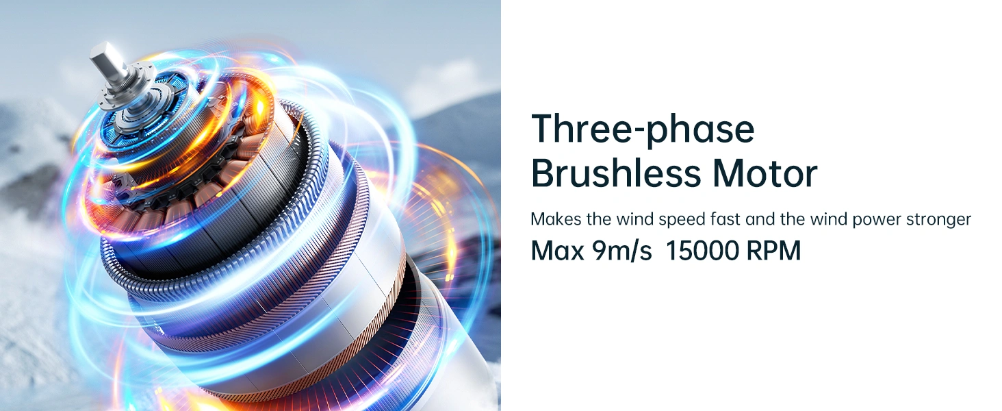 JisuLife Handheld Fan Pro1 | 3600mAh 15000RPM Turbo Cooling