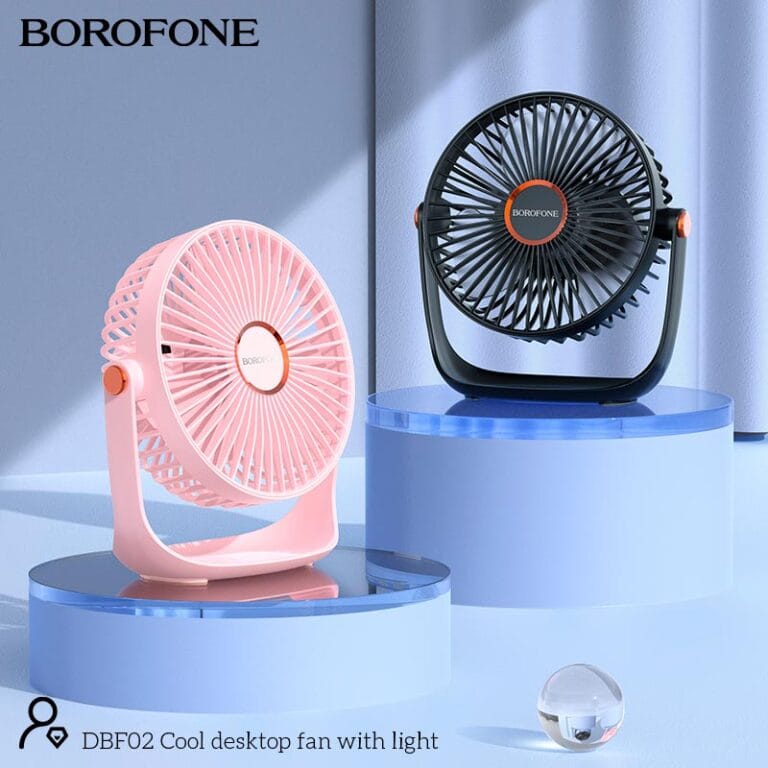 borofone-dbf02-desktop-fan-with-led-light-usb-type-c
