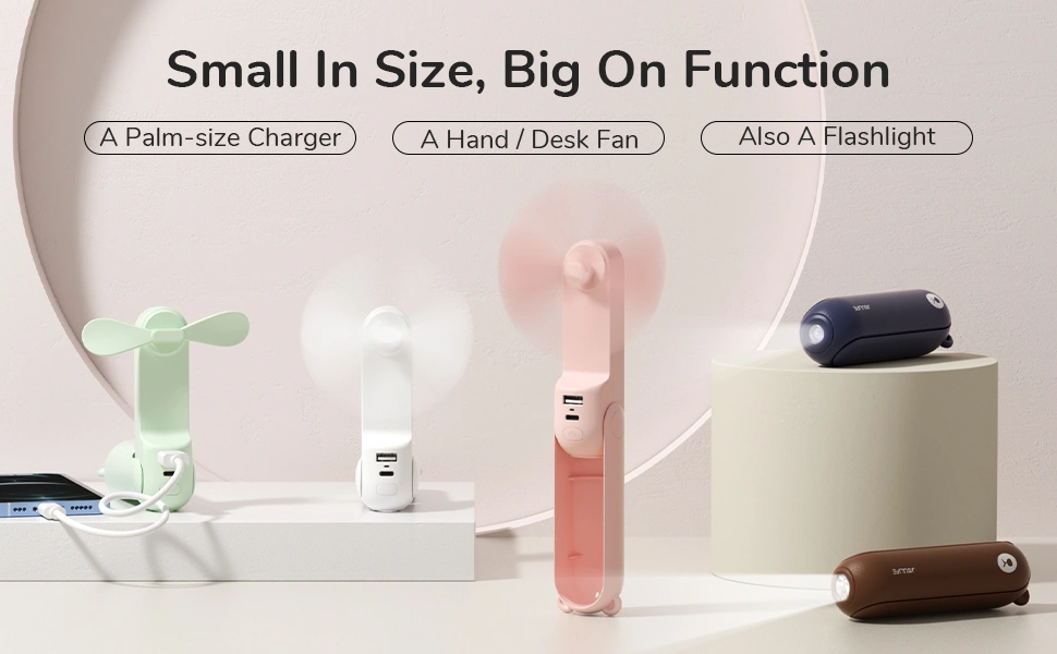 jisulife-f8-mini-foldable-fan-3-in-1-power-bank-flashlight