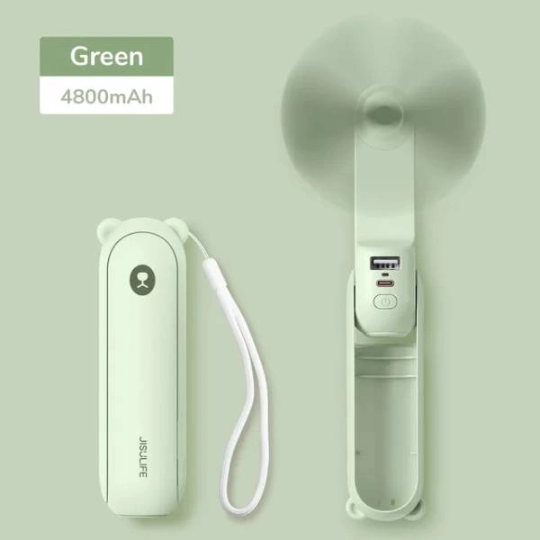 jisulife-f8x-mini-portable-fan-4500mah-type-c-rechargeable