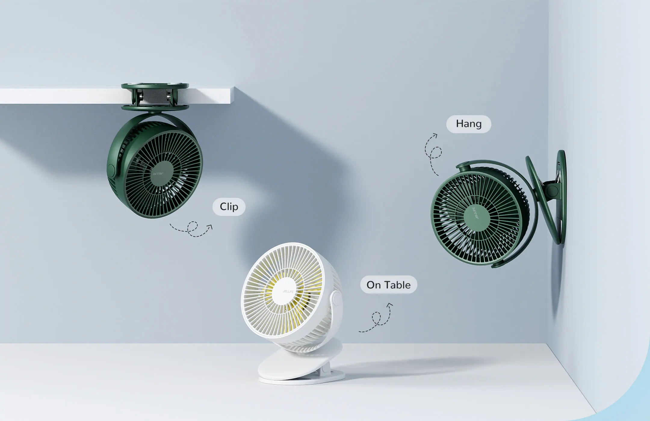 jisulife-fa18s-portable-clip-fan-4000mah-usb-rechargeable