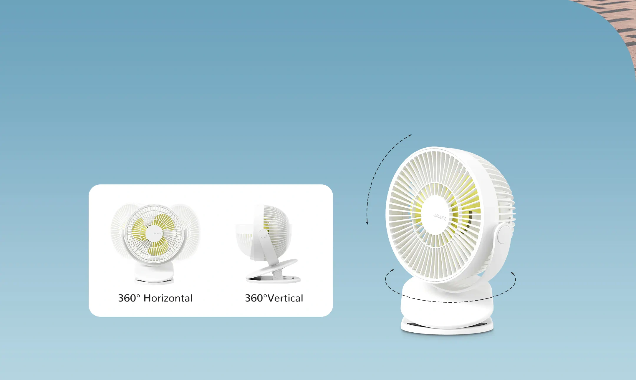 jisulife-fa18s-portable-clip-fan-4000mah-usb-rechargeable