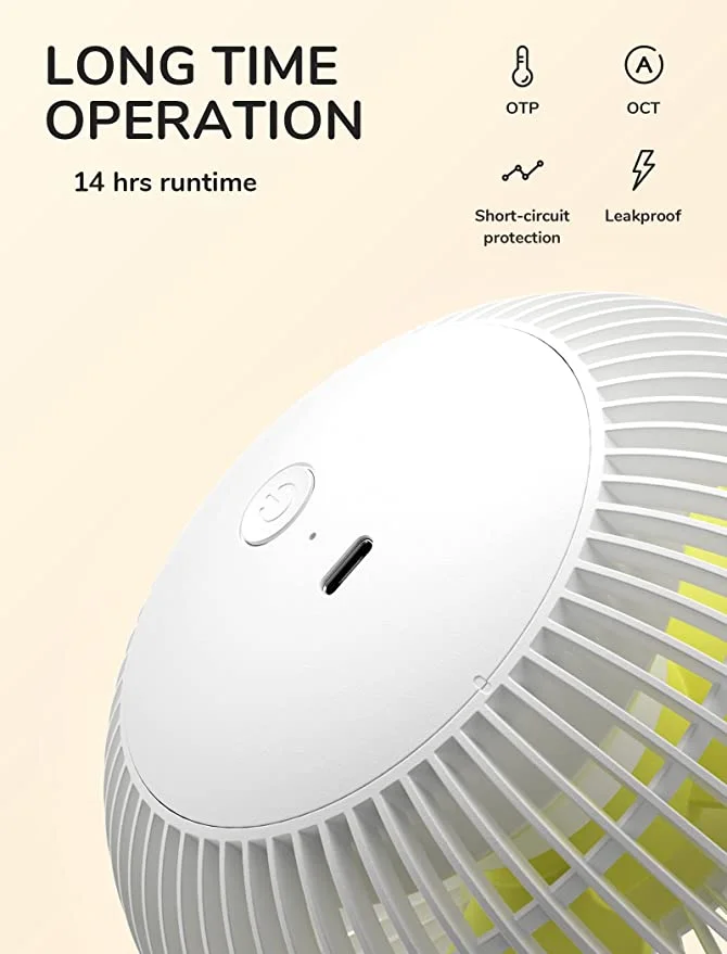 jisulife-fa18s-portable-clip-fan-4000mah-usb-rechargeable