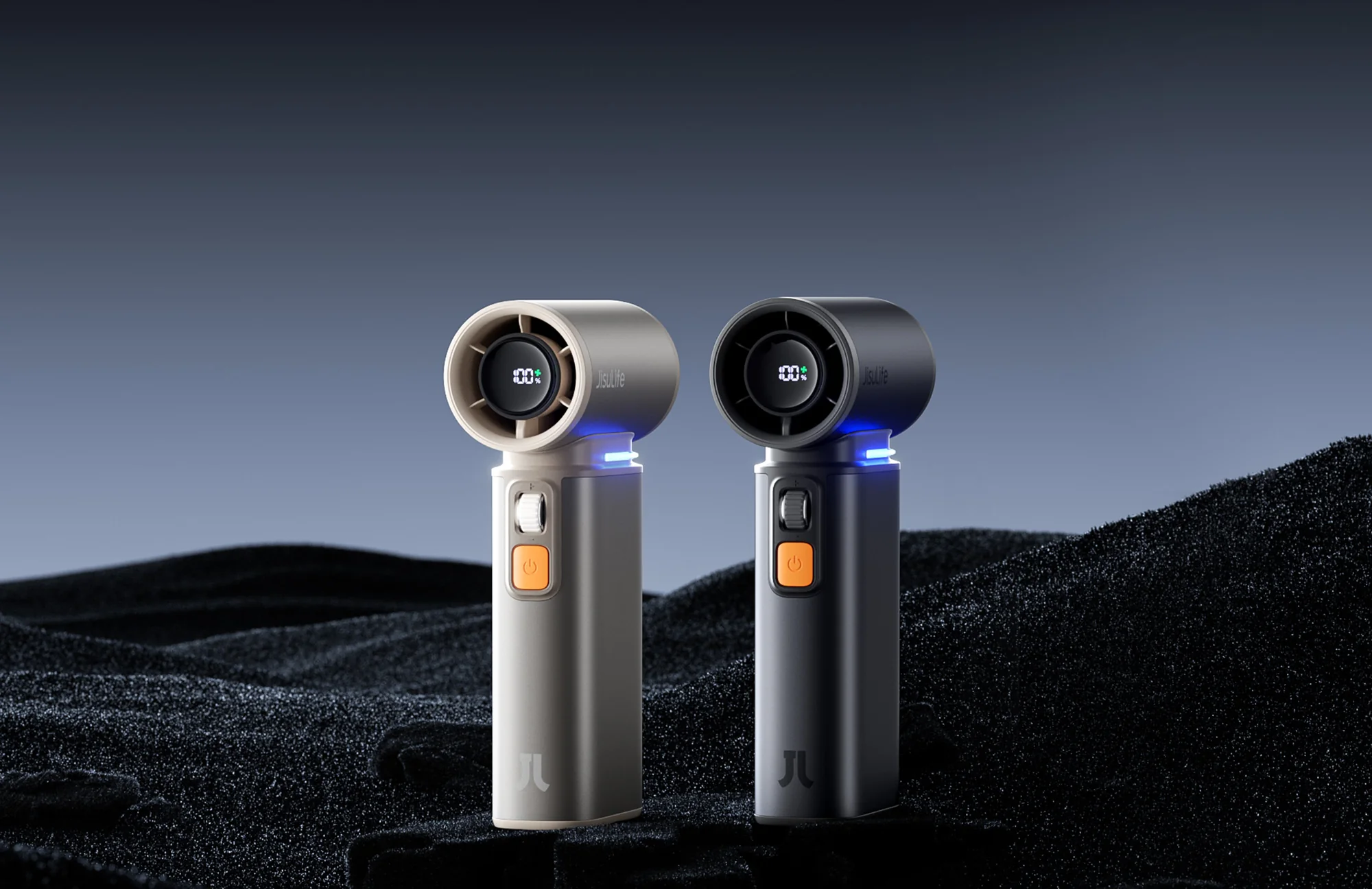 JisuLife Ultra1 Handheld Fan 100 Speed 9000mAh Fast Charging Key Features: 100 adjustable speed levels 9000mAh rechargeable battery 19m/s powerful airflow 18W fast charging support 1–6 hours operating time Quiet operation (50dB) Lightweight and portable design Multifunctional accessories included Built-in LED light