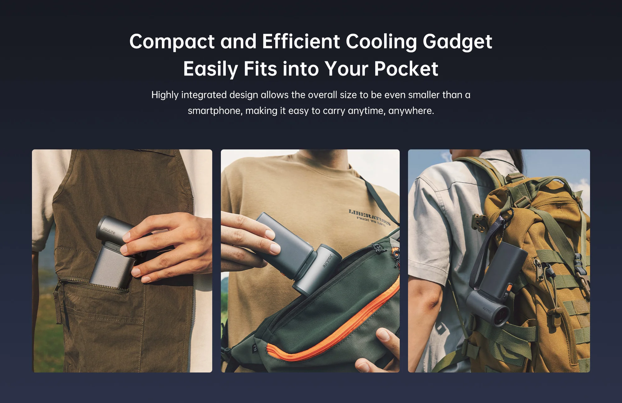 JisuLife Ultra1 Handheld Fan 100 Speed 9000mAh Fast Charging Key Features: 100 adjustable speed levels 9000mAh rechargeable battery 19m/s powerful airflow 18W fast charging support 1–6 hours operating time Quiet operation (50dB) Lightweight and portable design Multifunctional accessories included Built-in LED light