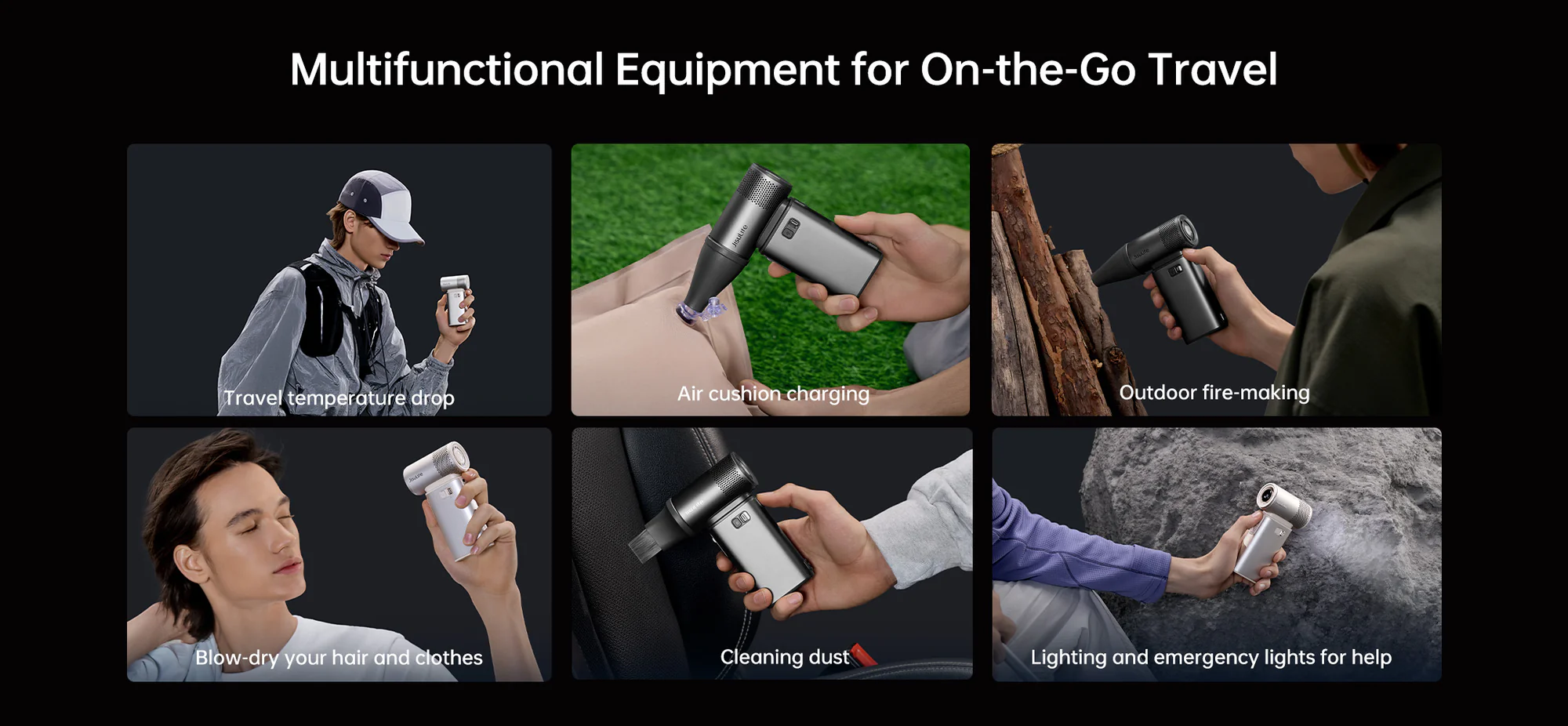 JisuLife Ultra2 Handheld Fan 100 Speed 9000mAh Fast Charging Key Features: 100-level wind speed adjustment 9000mAh high-capacity battery Up to 25 hours battery backup 18W fast charging support 2.5–3.5 hours charging time Removable rear grid design Lightweight and portable build