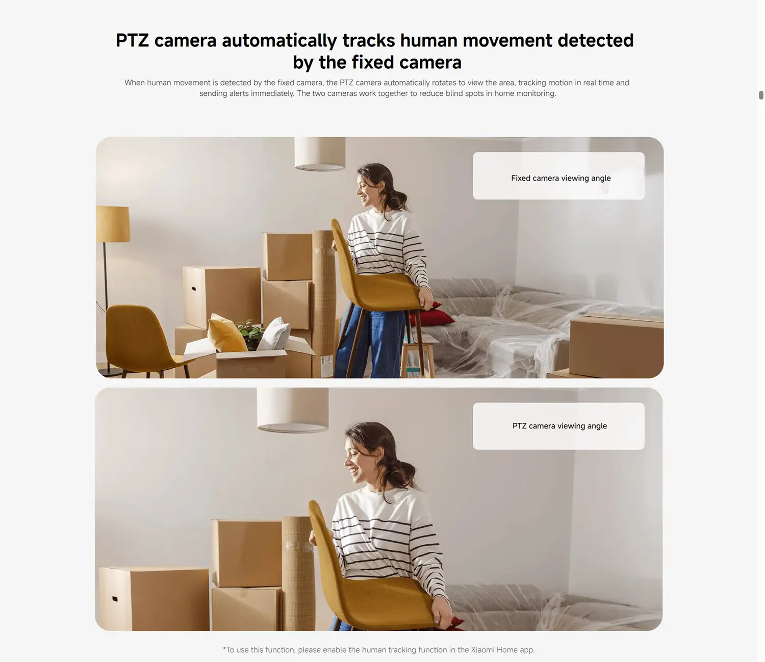 Xiaomi Smart Camera C500 Dual AI Dual 4MP WiFi 6 Security Camera