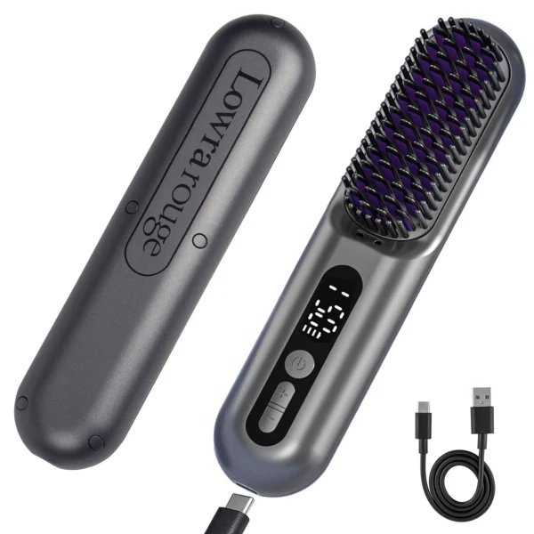 Lowra Rouge SL-620 Cordless Ionic Hair Straightener Brush