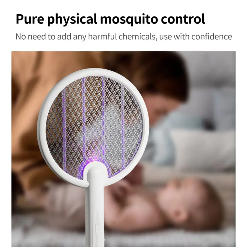 Qualitell C4 Rechargeable Electric Mosquito Swatter