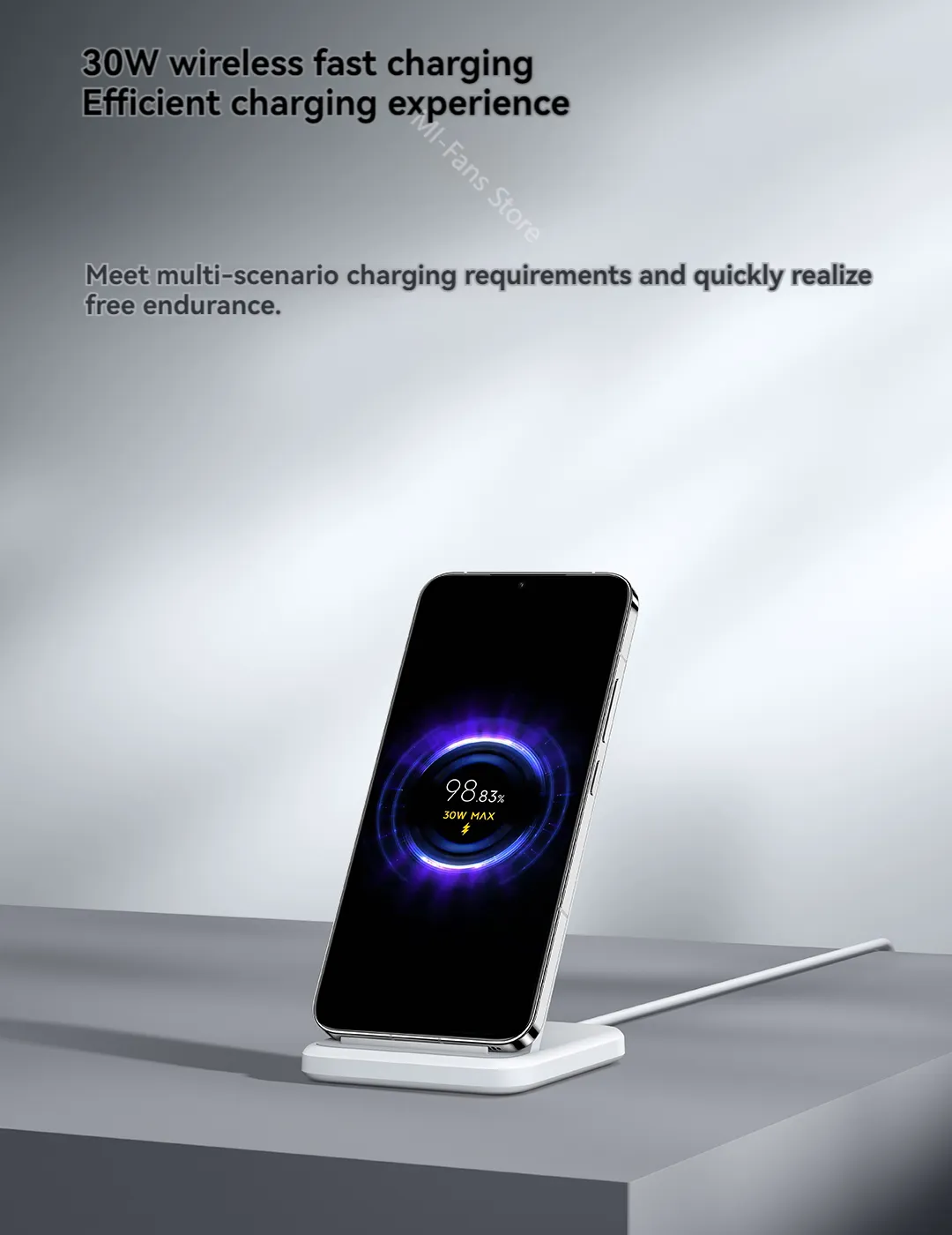 Xiaomi 30W Vertical Wireless Charger MDY-17-EM