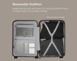 Xiaomi 90 Points 20 Inch Metal Spinner Wheel Luggage Suitcase