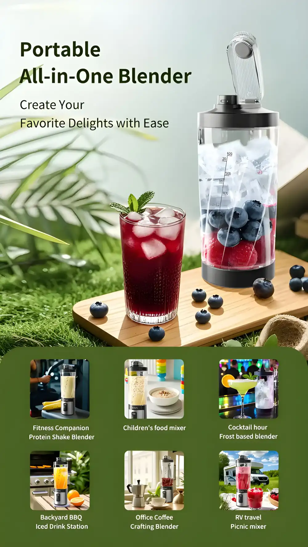 Xiaomi Zhenmi ZMGZ-J17 Portable Ice-Crushing Blender