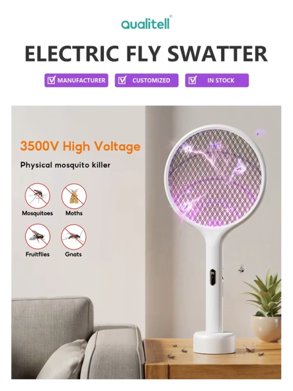 qualitell-e3-rechargeable-electric-mosquito-fly-swatter
