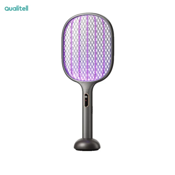 qualitell-s2-electric-mosquito-swatter-2-in-1-uv-trap