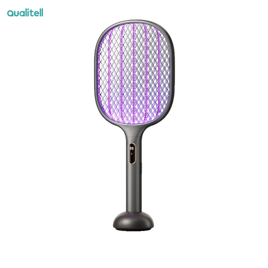 qualitell-s2-electric-mosquito-swatter-2-in-1-uv-trap