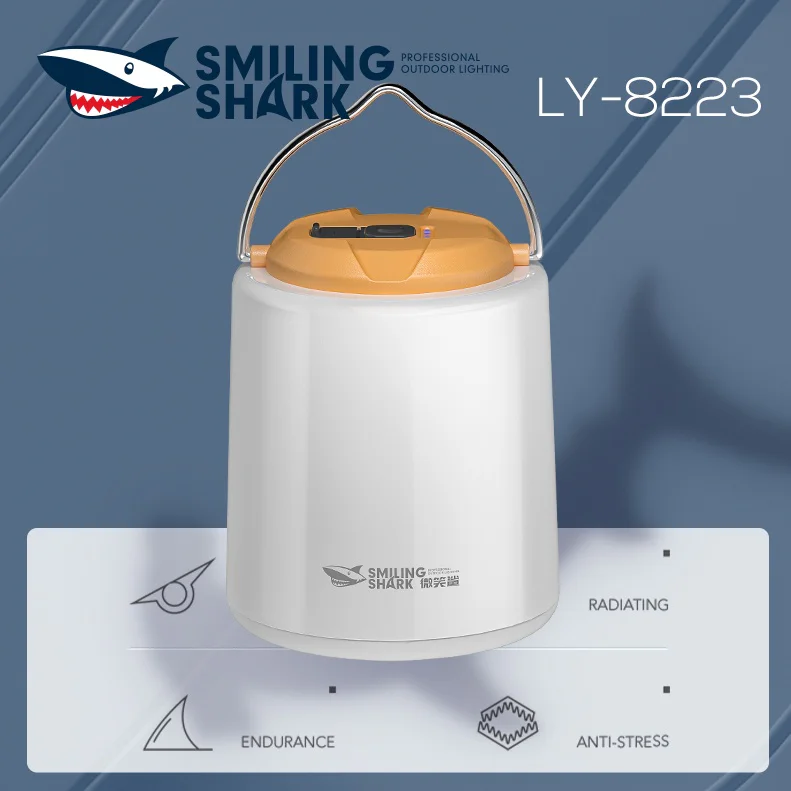 smiling-shark-ly-8223b-rechargeable-led-camping-lantern