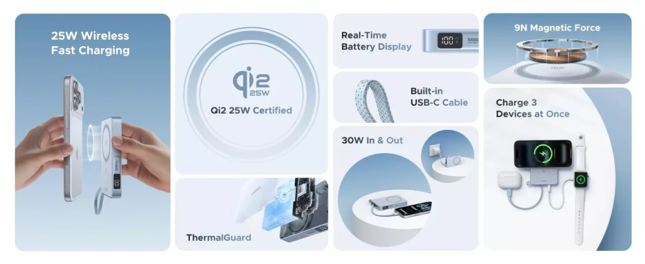 ugreen-pb773-10000mah-25w-qi2-magnetic-wireless-power-bank