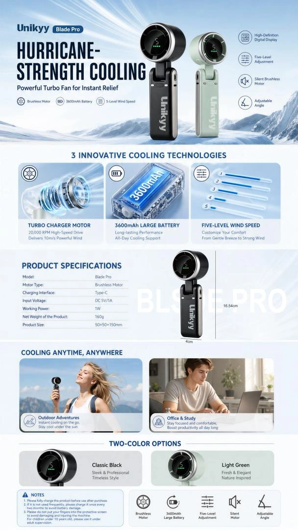 unikyy-blade-pro-portable-turbo-fan-3600mah