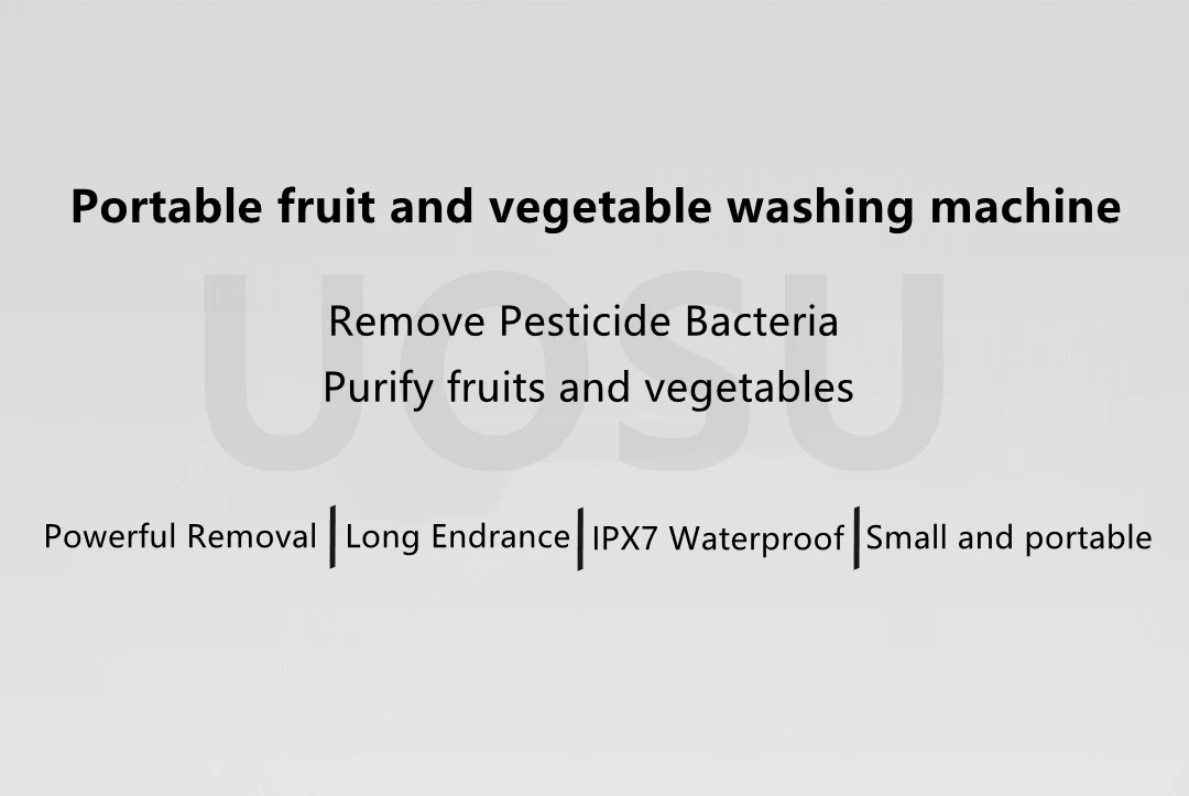 Xiaoda HD-ZNGSQXJ01 Portable Fruit & Vegetable Cleaner IPX7