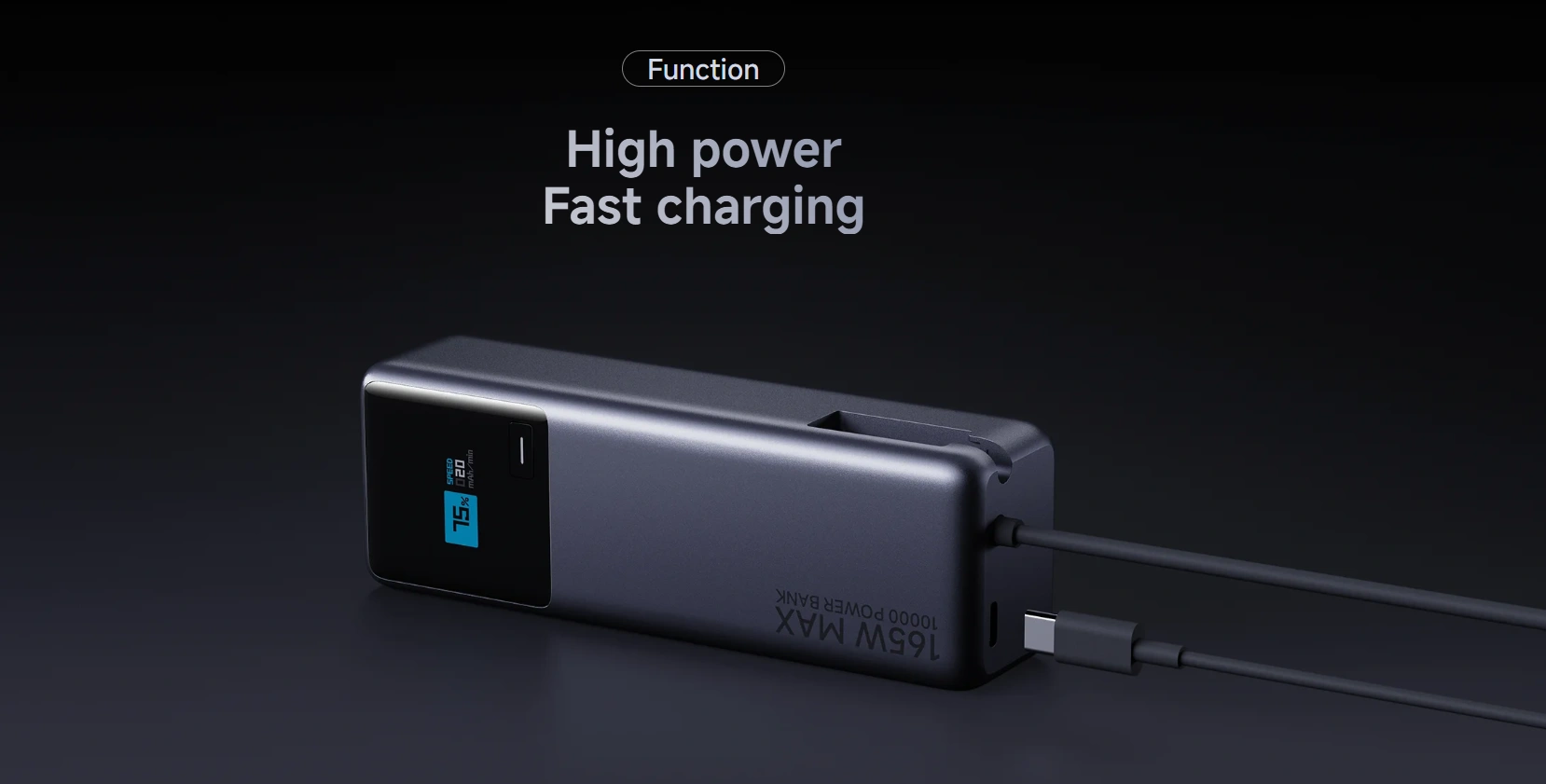 Xiaomi 165W 10000mAh Power Bank with Integrated Cable PB1165MI