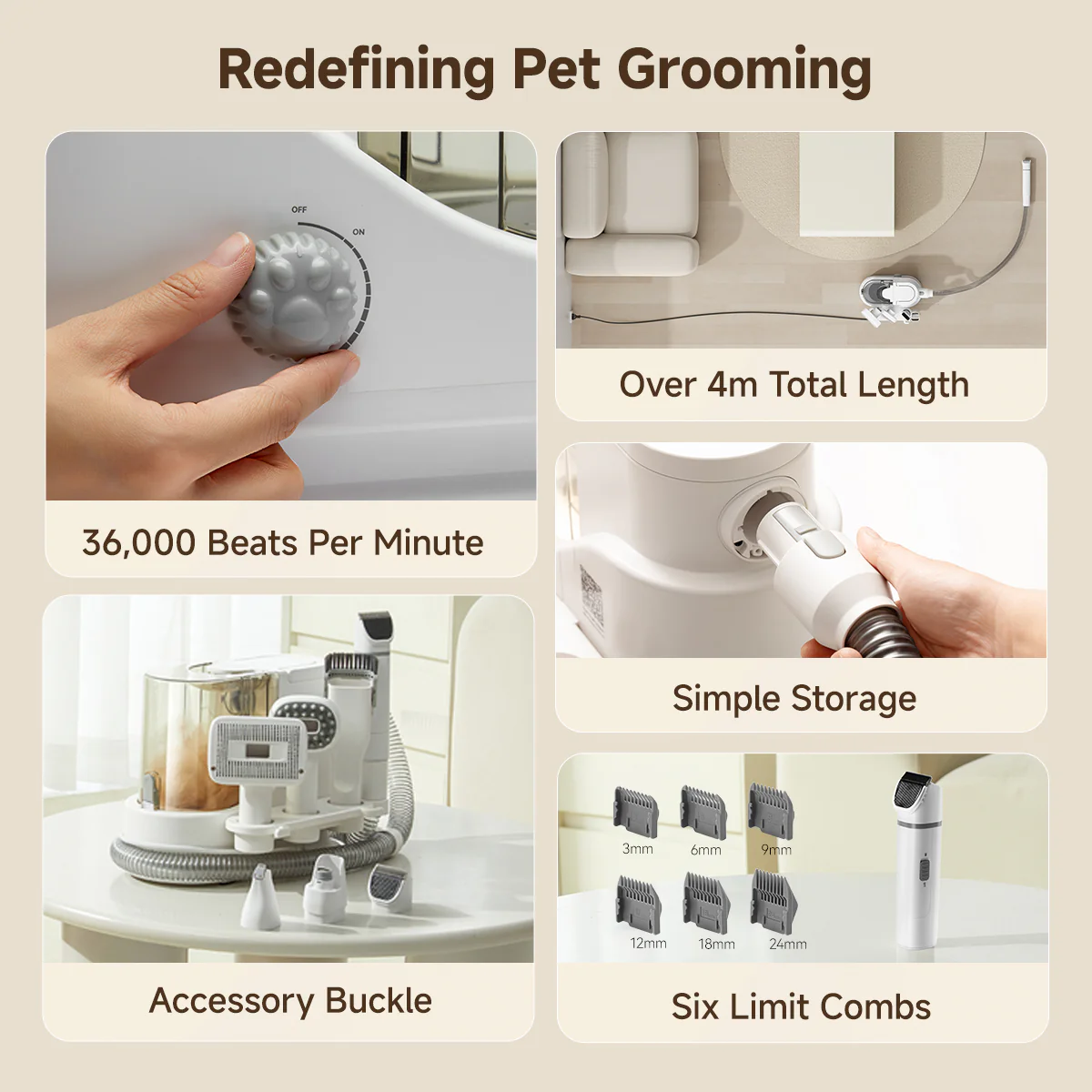 xiaomi-uwant-p100-pet-grooming-vacuum-cleaner-13kpa-4-in-1