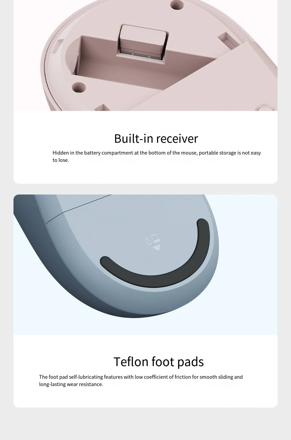Xiaomi Wireless Mouse 3 Dual Mode Bluetooth & 2.4GHz Silent Mouse