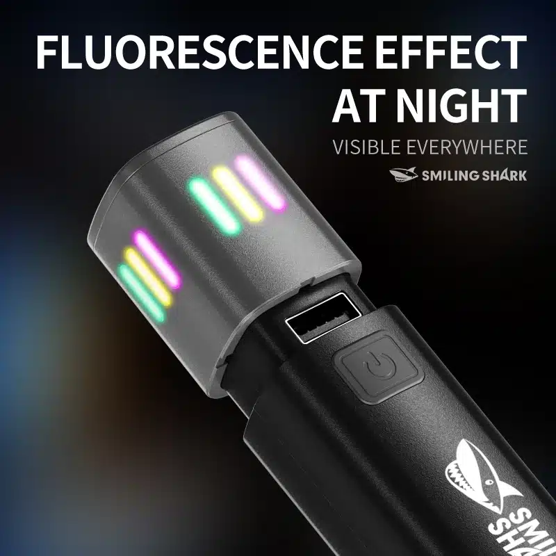 Smiling Shark SD1018 LED Flashlight with Soft Floodlight