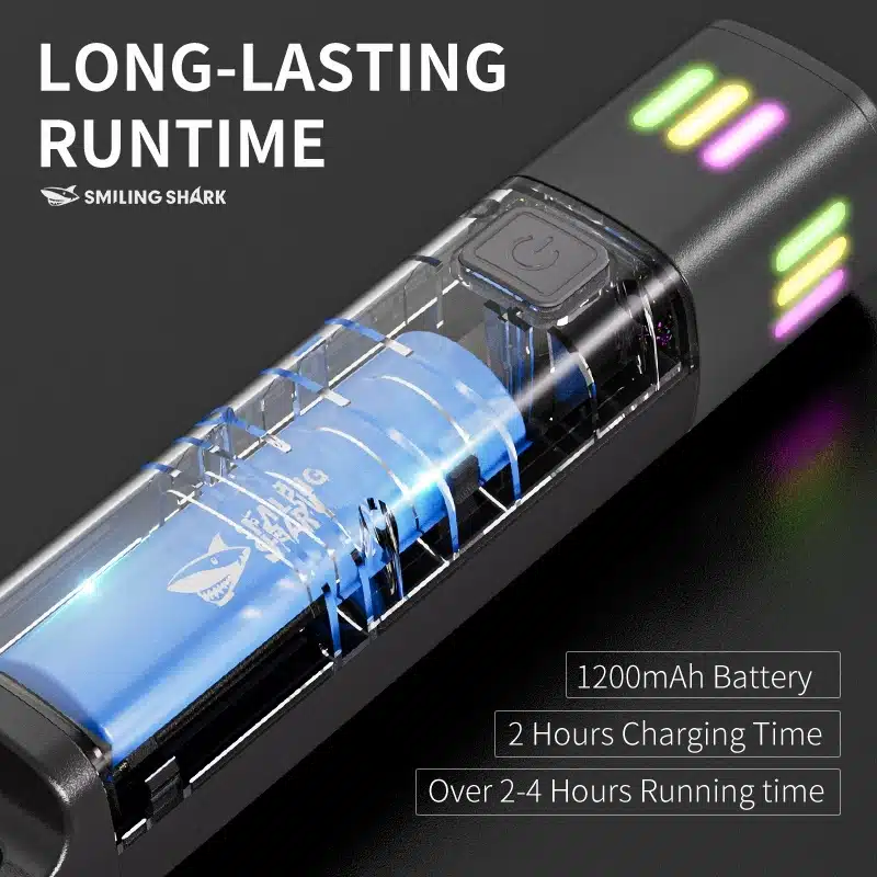 Smiling Shark SD1018 LED Flashlight with Soft Floodlight