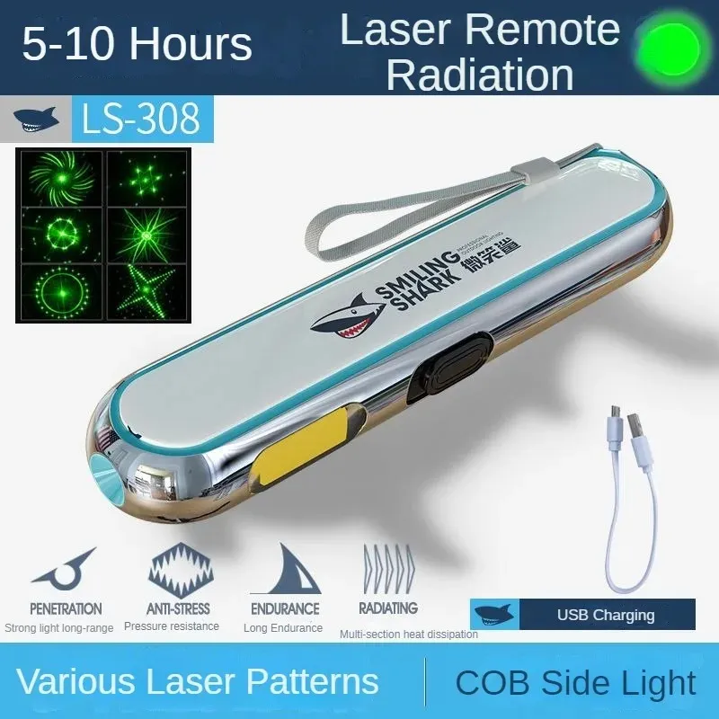 smiling-shark-ls308-laser-pointer-cob-work-light