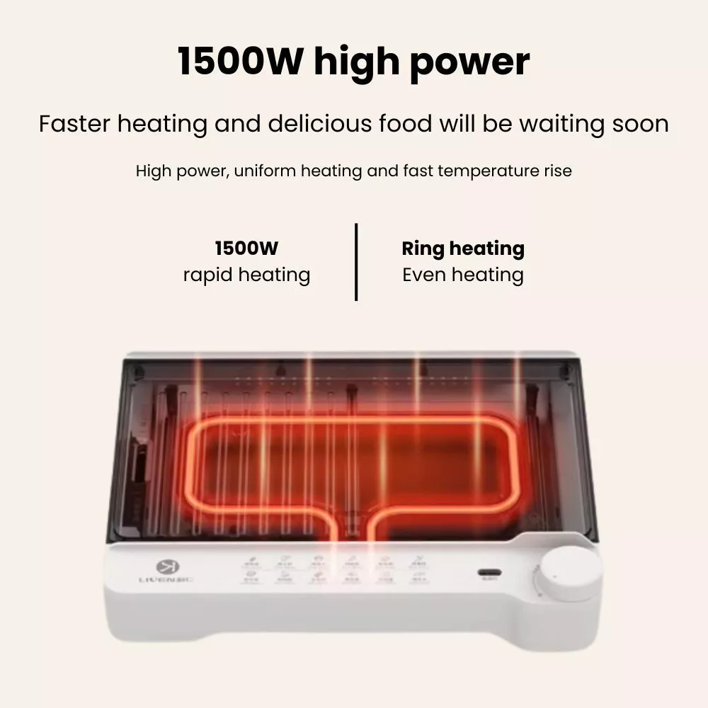 xiaomi-liven-dkp-j4020-electric-griddle-korean-bbq-oven