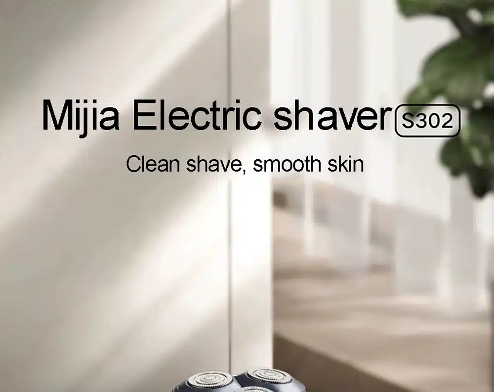 xiaomi-mijia-electric-shaver-s302-waterproof-rechargeable-shaver