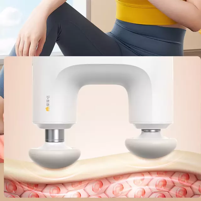 Momoda SX301 U-Type Double Head Mini Pocket Massage Gun