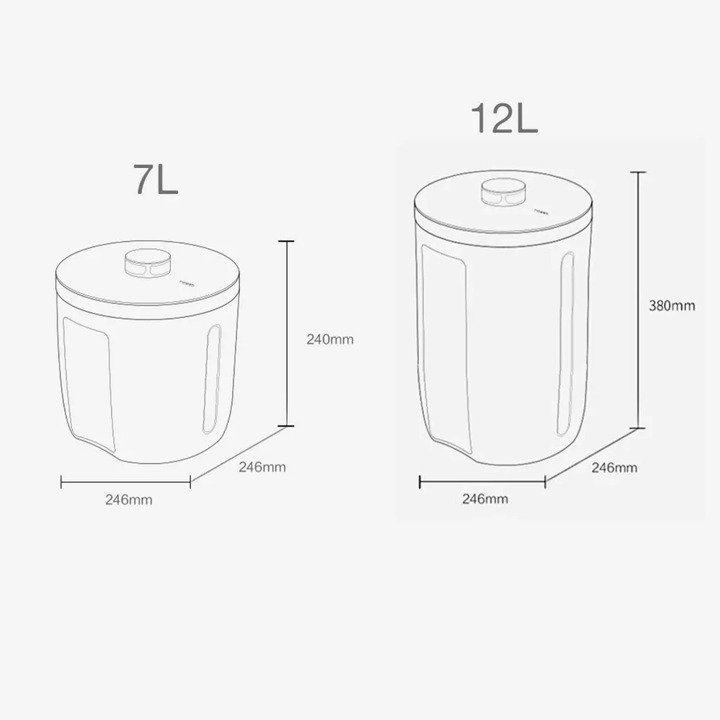 Xiaomi Bodi Smart Rice Storage Box BV03 12L Vacuum Preservation Container
