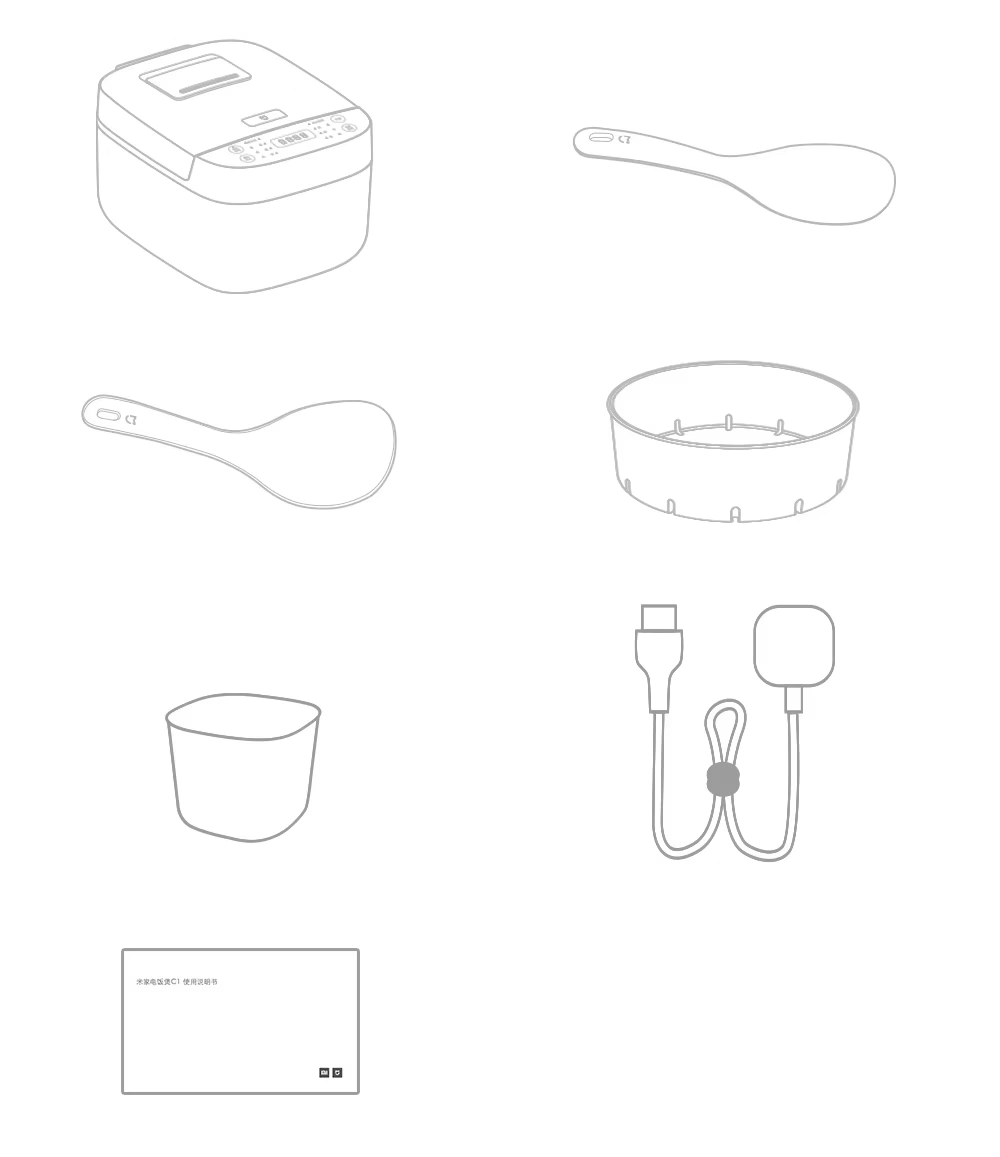 xiaomi-mijia-electric-rice-cooker-c1-4l-smart-multi-function-rice-cooker