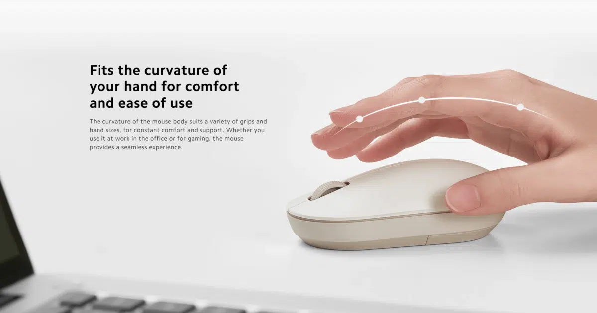 Xiaomi Wireless Mouse Lite 2 XMWXSB02YM 2.4GHz Wireless Mouse Key Features Stable 2.4GHz wireless connectivity Lightweight 45g ergonomic design 1000 DPI precision sensor Responsive TTC microswitches PTFE low-friction mouse feet Integrated nano receiver storage Smooth scrolling wheel Compatible with Windows and macOSXiaomi Wireless Mouse Lite 2 XMWXSB02YM 2.4GHz Wireless Mouse Key Features Stable 2.4GHz wireless connectivity Lightweight 45g ergonomic design 1000 DPI precision sensor Responsive TTC microswitches PTFE low-friction mouse feet Integrated nano receiver storage Smooth scrolling wheel Compatible with Windows and macOS
