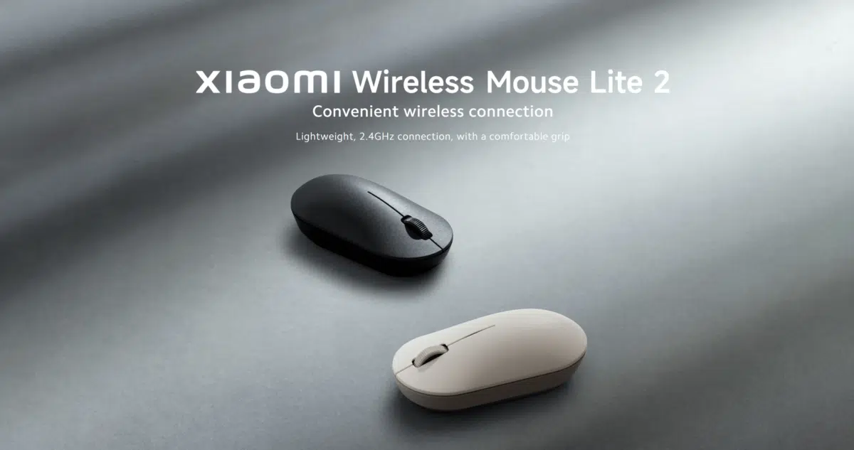 Xiaomi Wireless Mouse Lite 2 XMWXSB02YM 2.4GHz Wireless Mouse Key Features Stable 2.4GHz wireless connectivity Lightweight 45g ergonomic design 1000 DPI precision sensor Responsive TTC microswitches PTFE low-friction mouse feet Integrated nano receiver storage Smooth scrolling wheel Compatible with Windows and macOS
